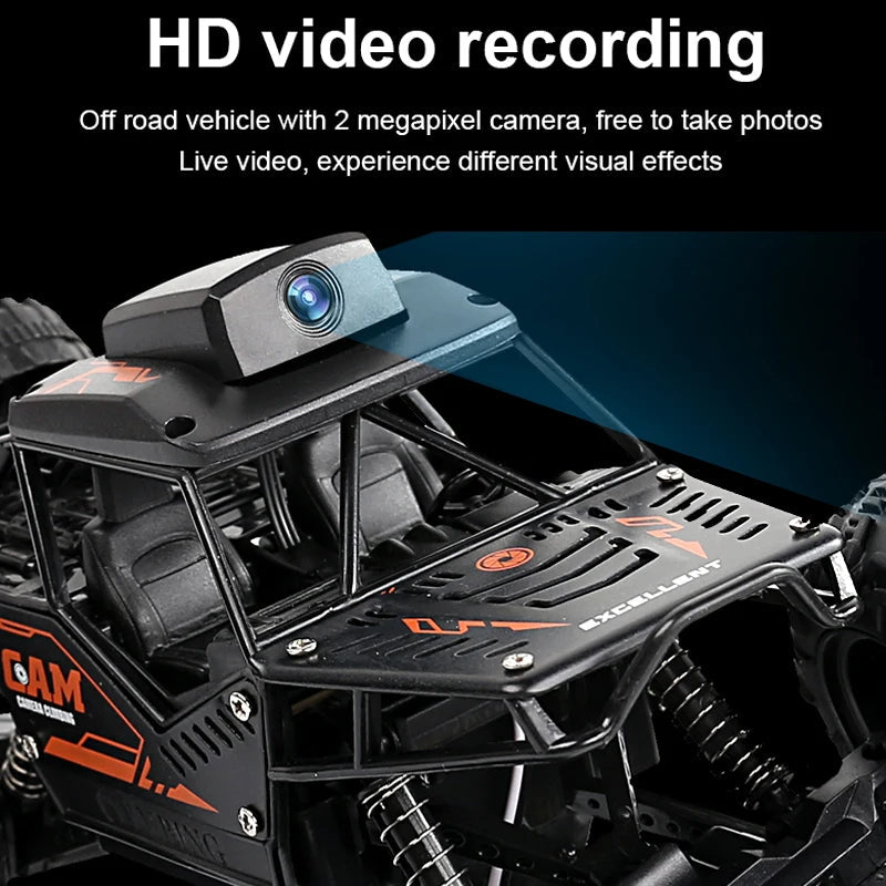RC SUV – HD Camera FPV WiFi Climbing Stunt Car Foamivia