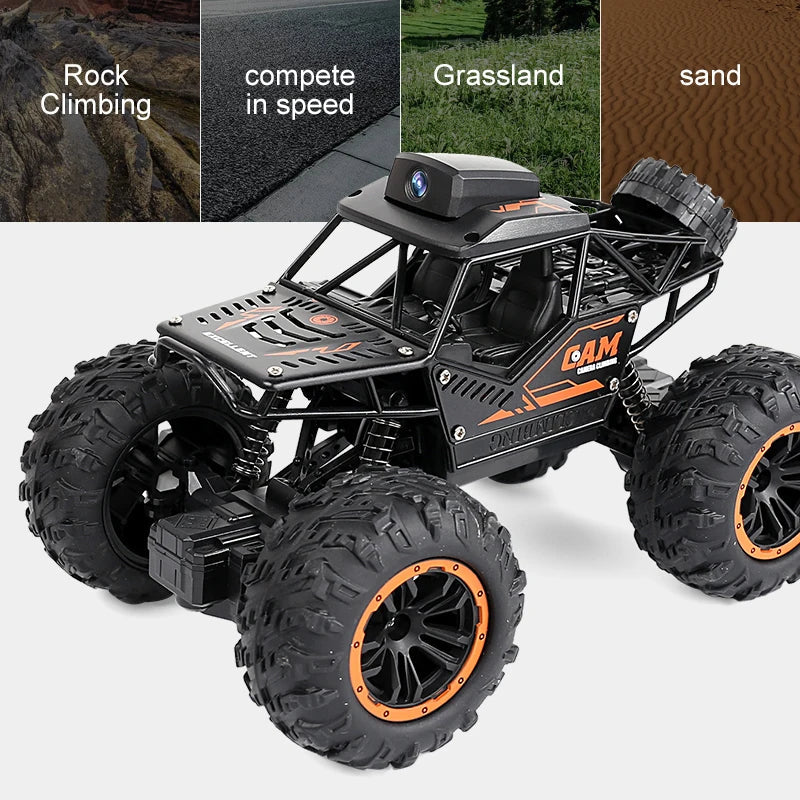 RC SUV – HD Camera FPV WiFi Climbing Stunt Car Foamivia