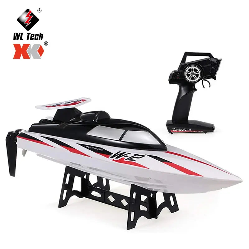 WLtoys WL 912-A RC Racing Boat – 35KM/H High-Speed with Capsize Protection Foamivia