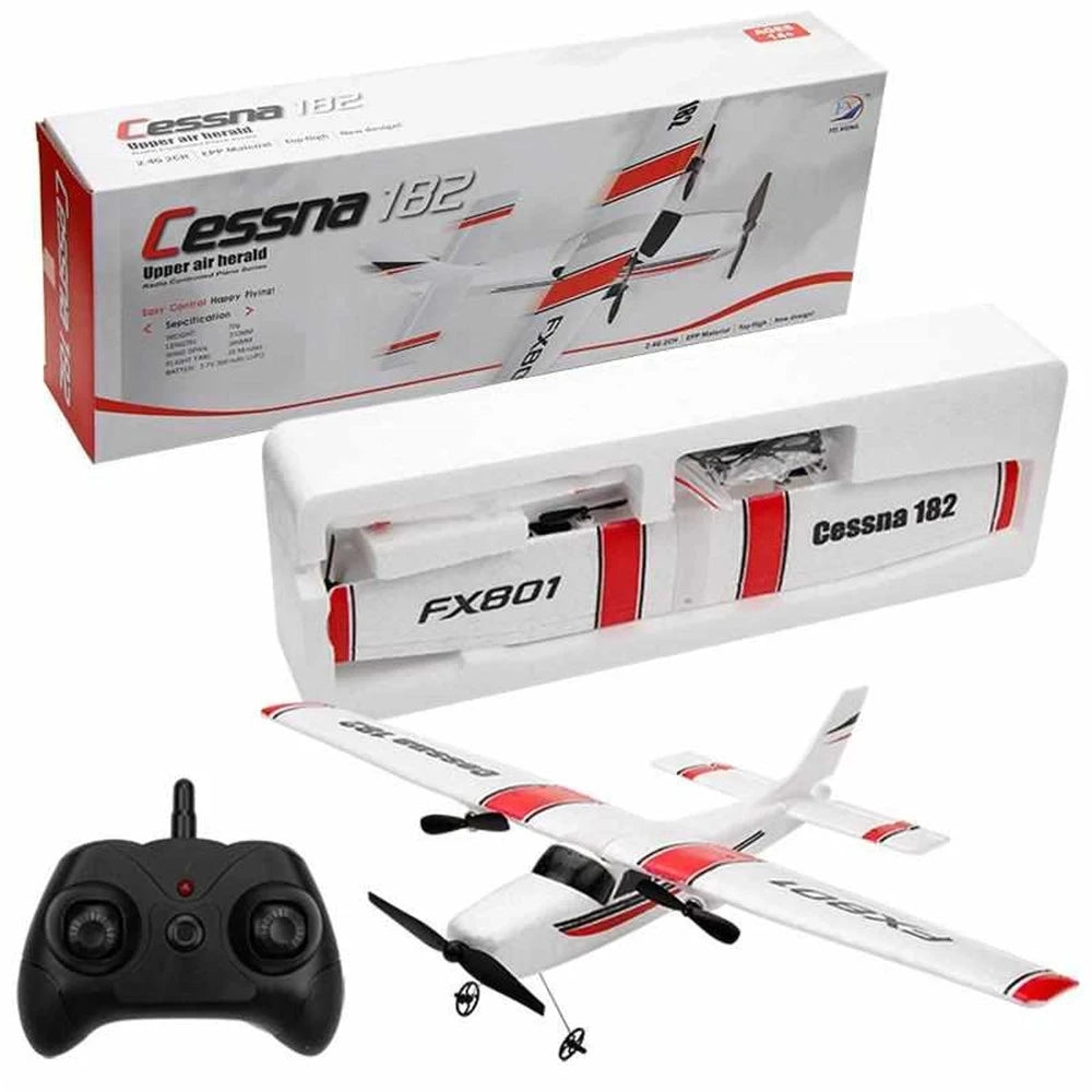 FX801 RC Plane – 2.4G RTF EPP Foam Fixed-Wing Aircraft Foamivia