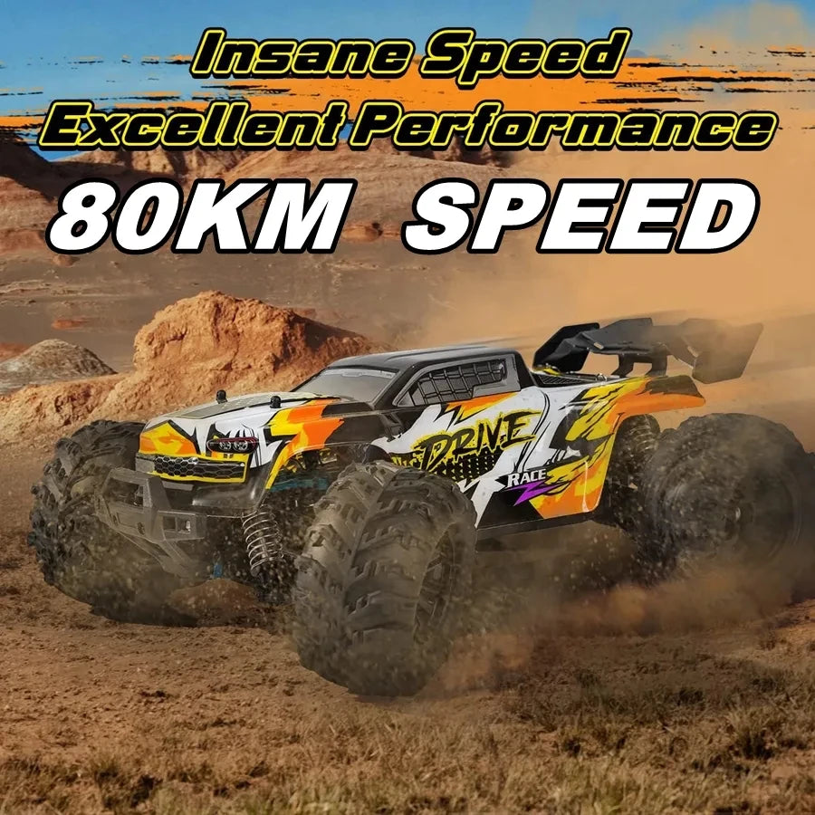 4WD RC Off-Road Buggy – Brushless 80KM/H High-Speed Car Foamivia