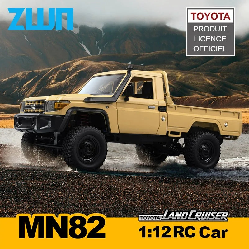 ZWN MN82 1:12 RC LC79 4WD Pickup with LED Lights Foamivia