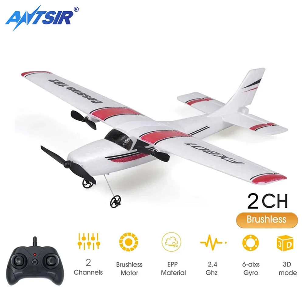 FX801 RC Plane – 2.4G RTF EPP Foam Fixed-Wing Aircraft Foamivia
