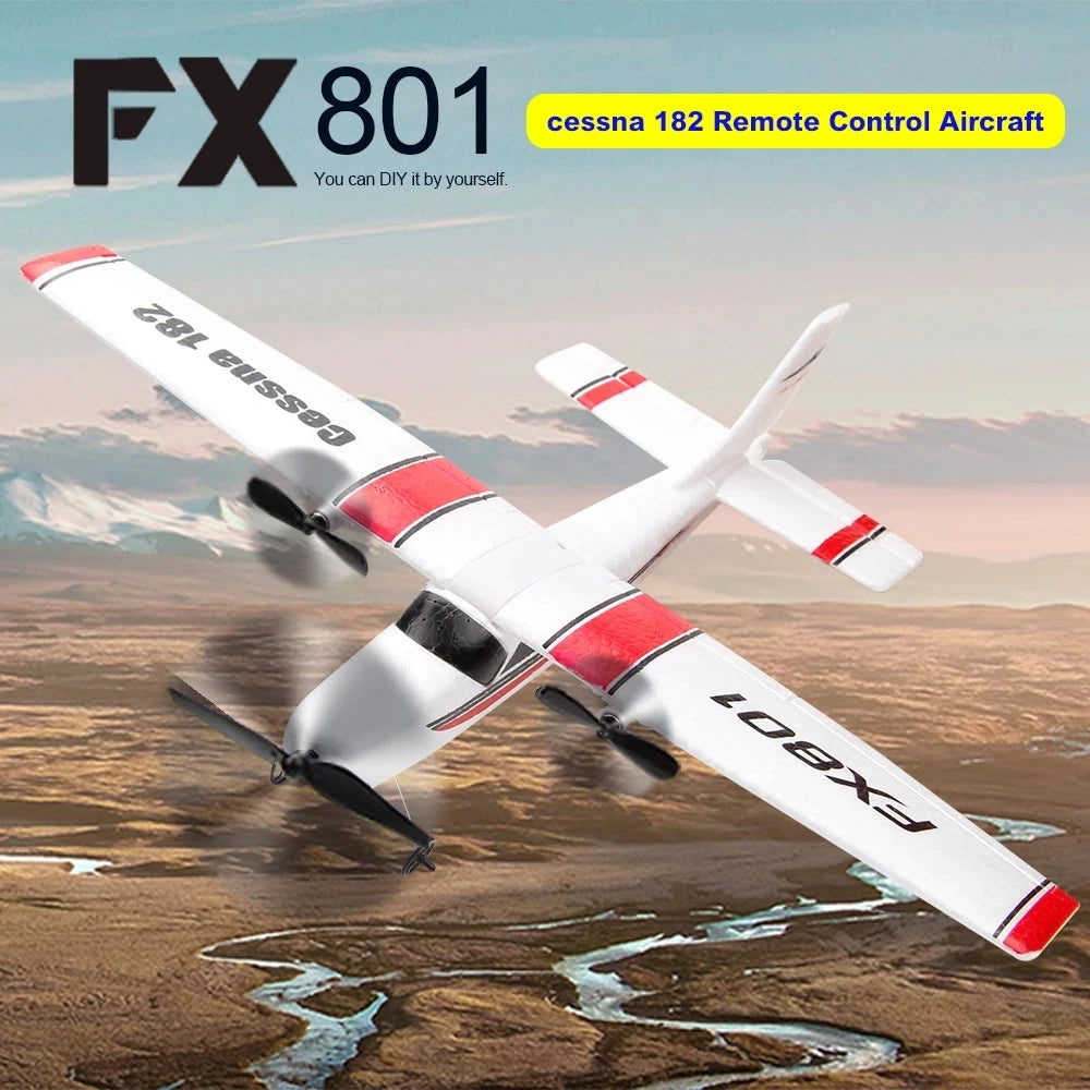 FX801 RC Plane – 2.4G RTF EPP Foam Fixed-Wing Aircraft Foamivia