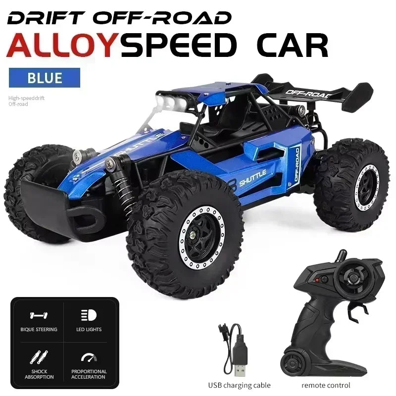 RC Drift Car – 2WD 20KM/H High-Speed with LED Lights Foamivia