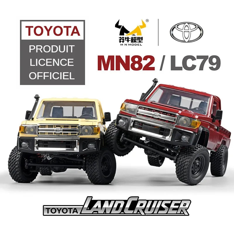 ZWN MN82 1:12 RC LC79 4WD Pickup with LED Lights Foamivia