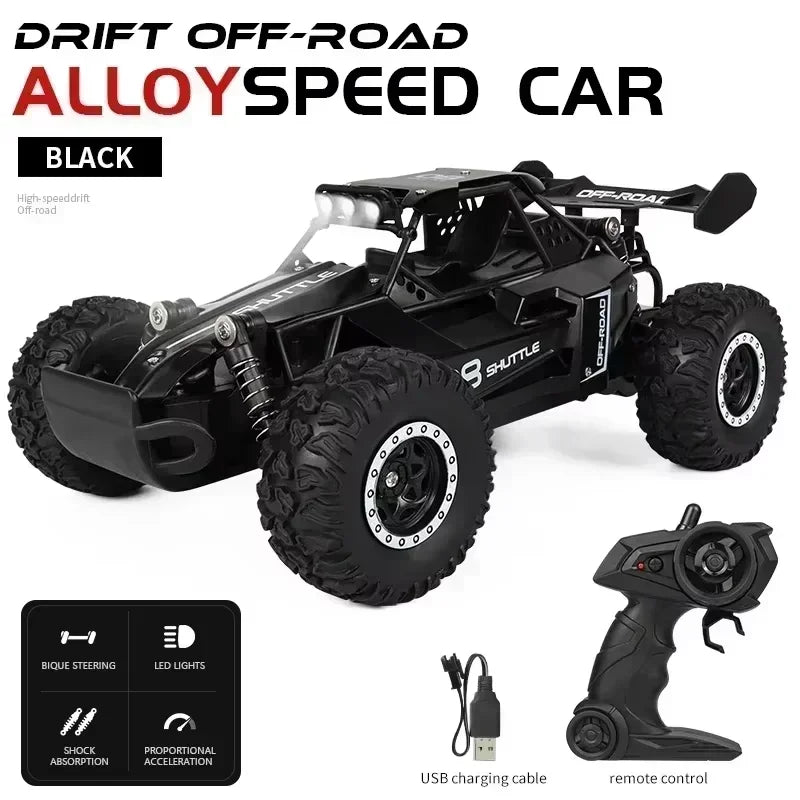 RC Drift Car – 2WD 20KM/H High-Speed with LED Lights Foamivia