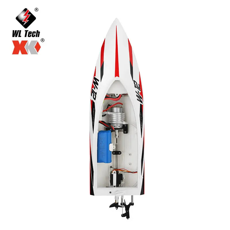 WLtoys WL 912-A RC Racing Boat – 35KM/H High-Speed with Capsize Protection Foamivia