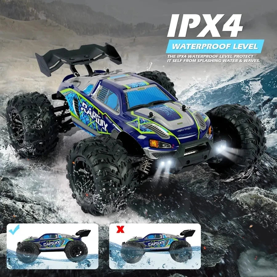 4WD RC Off-Road Buggy – Brushless 80KM/H High-Speed Car Foamivia