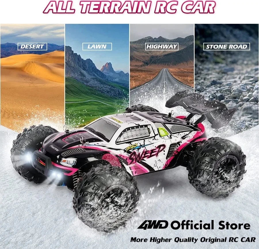 4WD RC Off-Road Buggy – Brushless 80KM/H High-Speed Car Foamivia