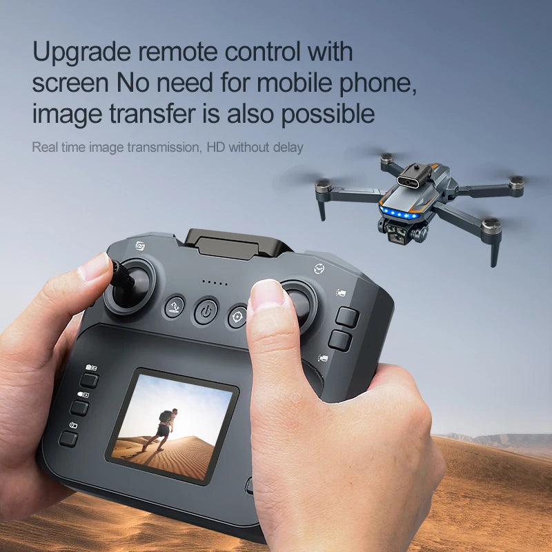 RC Drone – Dual 8K Camera with Obstacle Avoidance Foamivia