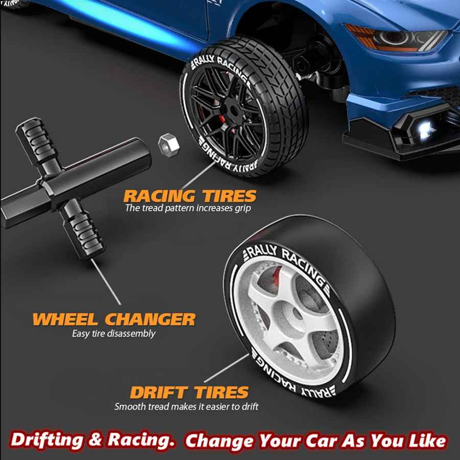4WD RC Drift Car – GTRPRO & AE86PRO 4x4 Racing RTR Toy Foamivia